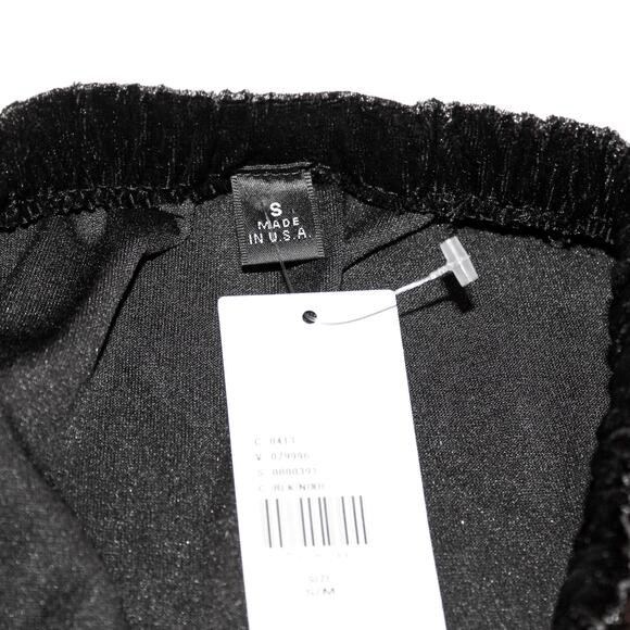 Urban Outfitters Recycled Velvet Notched Mini Skirt S/M NWT - Picture 5 of 7